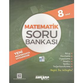 8. Sınıf Matematik Güçlendiren Soru Bankası Video Çözümlü Ankara Yayıncılık