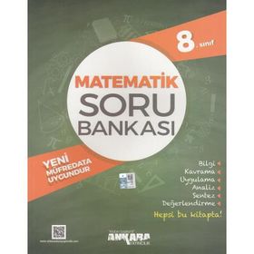 8. Sınıf Matematik Güçlendiren Soru Bankası Video Çözümlü Ankara Yayıncılık