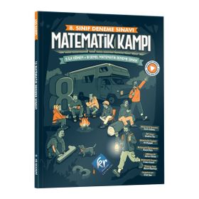 8. Sınıf Matematik Kampı Deneme Sınavı KR Akademi Yayınları