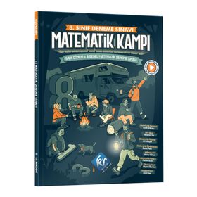 8. Sınıf Matematik Kampı Deneme Sınavı KR Akademi Yayınları
