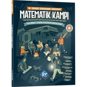 8. Sınıf Matematik Kampı Deneme Sınavı KR Akademi Yayınları