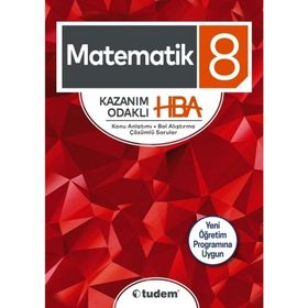 8. Sınıf Matematik Kazanım Odaklı HBA - Tudem Yayınları