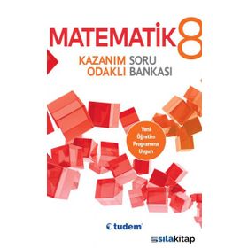 8. Sınıf Matematik Kazanım Odaklı Soru Bankası - Tudem Yayınları