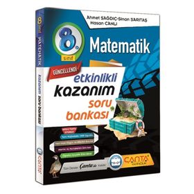 8.Sınıf Matematik Kazanım Soru Bankası Çanta Yayınları