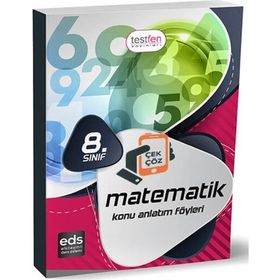 8. Sınıf Matematik Konu Anlatım Föyleri - kollektif
