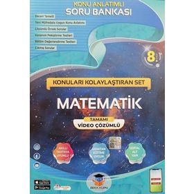 8.sınıf Matematik Konu Anlatımlı Video Çözümlü Soru Bankası - Sistemplus Yayınları