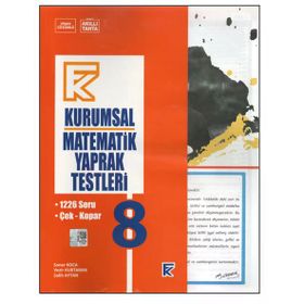 8. Sınıf Matematik Kurumsal Yaprak Test - Kurmay Yayıncılık