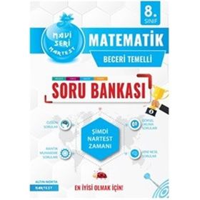 8. Sınıf Matematik Mavi Soru Bankası-Nartest Yayınları