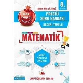 8. Sınıf Matematik Mavi Soru Bankası-Nartest Yayınları