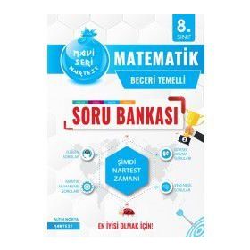 8. Sınıf Matematik Mavi Soru Bankası-Nartest Yayınları