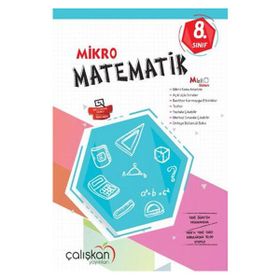 8. Sınıf Matematik Mikro Defter Çalışkan Yayınları