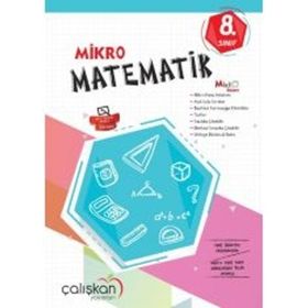 8. Sınıf Matematik Mikro Defter Çalışkan Yayınları