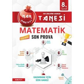 8. Sınıf Matematik Nar Tanesi Son Prova Altın Sorular - Nartest YayınlarıYay