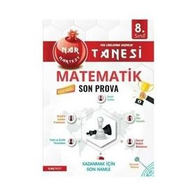 8. Sınıf Matematik Nar Tanesi Son Prova Altın Sorular - Nartest YayınlarıYay