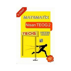8. Sınıf Matematik Nisan TEOG 2 10x20 Denemeleri - kollektif