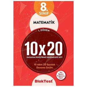 8. Sınıf Matematik Nisan TEOG 2 10x20 Denemeleri - kollektif
