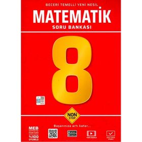8. Sınıf Matematik Non Stop Soru Bankası-Europa Yayınları