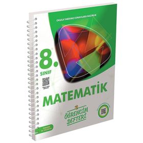 8.sınıf Matematik Öğrencim Defteri Murat Yayınları