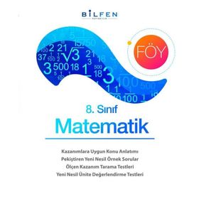 8. Sınıf Matematik Öğrenim Föyleri-Bilfen Yayınları