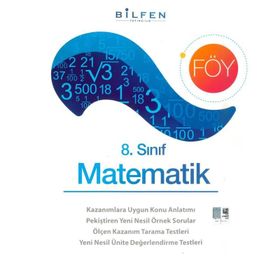 8. Sınıf Matematik Öğrenim Föyleri-Bilfen Yayınları