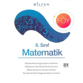 8. Sınıf Matematik Öğrenim Föyleri-Bilfen Yayınları