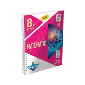 8. Sınıf Matematik Okulum Akıllı Defteri-Murat Yayınları