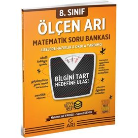 8. Sınıf Matematik Ölçen Arı Soru Bankası Arı Yayıncılık