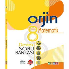 8. Sınıf Matematik Orjin Konu Özetli Soru Bankası Gama Yayınları