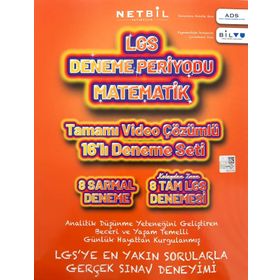 8. Sınıf Matematik Periyot - Netbil Yayıncılık