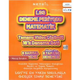 8. Sınıf Matematik Periyot - Netbil Yayıncılık