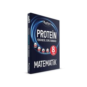 8.Sınıf Matematik Protein Yeni Nesil Soru Bankası-Netfen Yayınları