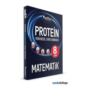 8.Sınıf Matematik Protein Yeni Nesil Soru Bankası-Netfen Yayınları