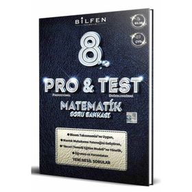 8. Sınıf Matematik ProTest Soru Bankası Bilfen Yayıncılık