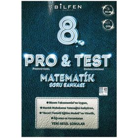 8. Sınıf Matematik ProTest Soru Bankası Bilfen Yayıncılık