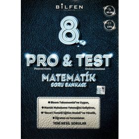8. Sınıf Matematik ProTest Soru Bankası Bilfen Yayıncılık