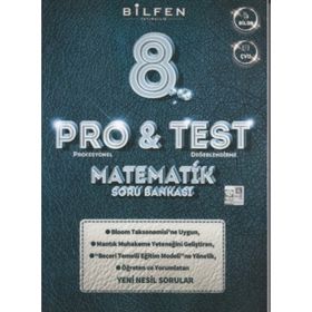 8. Sınıf Matematik ProTest Soru Bankası Din Denemesi-Bilfen Yayıncılık