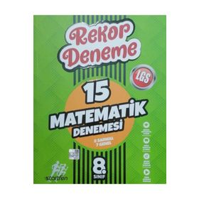 8. Sınıf Matematik Rekor Deneme Startfen Yayınları