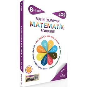8. Sınıf Matematik Rutin Olmayan Soruları - Karekök Yayınları