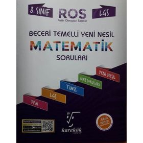 8. Sınıf Matematik Rutin Olmayan Soruları - Karekök Yayınları