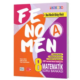 8.Sınıf Matematik Soru Bankası (A) Yeni Nesile Kolay Geçiş Fenomen Yayınları