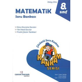 8. Sınıf Matematik Soru Bankası Canim Hocam Yayınları