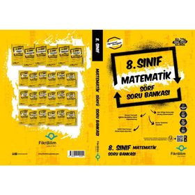 8. Sınıf Matematik Soru Bankası Fikribilim Yayınları