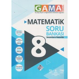 8.Sınıf Matematik Soru Bankası Gama Yayınları