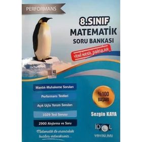 8.Sınıf Matematik Soru Bankası İdol Yayınları