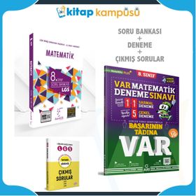 8. Sınıf Matematik Soru Bankası Karekod Video Çözümlü - kollektif