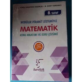 8. Sınıf Matematik Soru Bankası - Karekök Yayınları