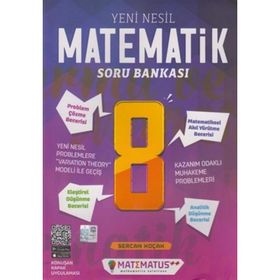 8. Sınıf Matematik Soru Bankası-Matematus Yayınları