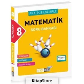 8. Sınıf Matematik Soru Bankası Pratik Bilgilerle Kollektif Şenol Hoca Yayınları