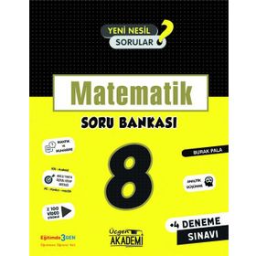 8. Sınıf Matematik Soru Bankası-Üçgen Akademi Yayınları