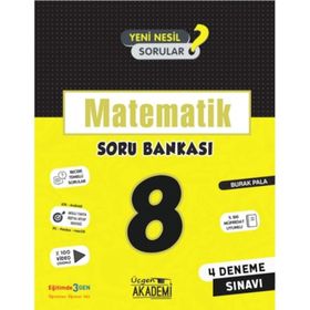 8. Sınıf Matematik Soru Bankası-Üçgen Akademi Yayınları